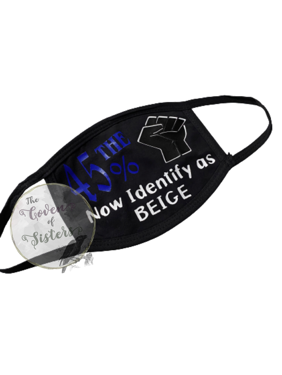 The 45 is now Beige Mask The Coven of Sisters