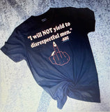 I will not yield Hoodie -Sweatshirt - Long Sleeve