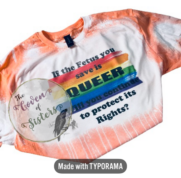Queer Rights BLEACHED TANKS