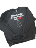 Womens Bodies Are More Regulated Hoodie -Sweatshirt - Long Sleeve