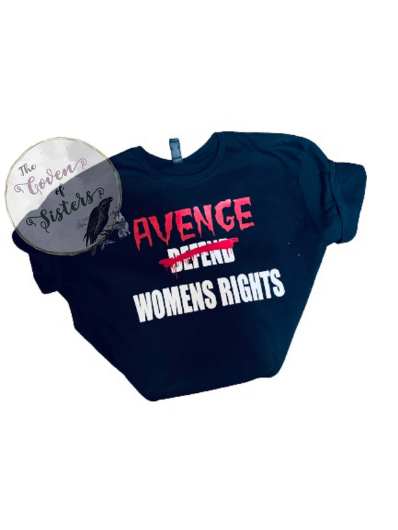 Avenge Womens Rights Hoodie -Sweatshirt - Long Sleeve