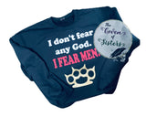 I Fear Men Hoodie -Sweatshirt - Long Sleeve