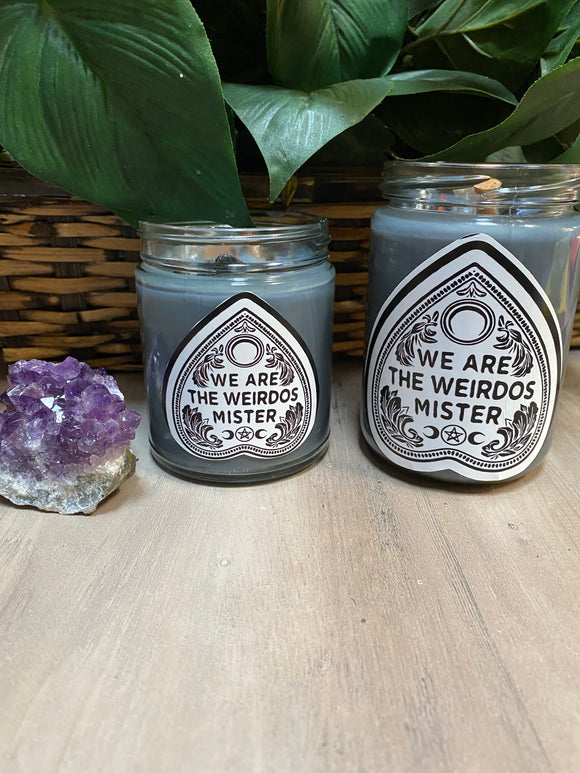 We are the Weirdos Mister Candles- Soy Wax