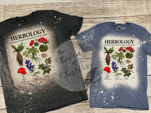 Herbology Bleached Shirt *Sizes SM-XLG*