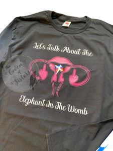 Elephant in The Womb Hoodie -Sweatshirt - Long Sleeve