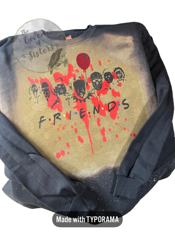 Murder Friends Hoodie -Sweatshirt - Long Sleeve